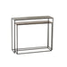Bijzettafel Zwart Aluminium Rechthoekig 29x99 cm-Bijzettafels-J-Line