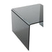 Bijzettafel Zwart Glas S 65 cm 65x65x46.5 cm-Bijzettafels-J-Line