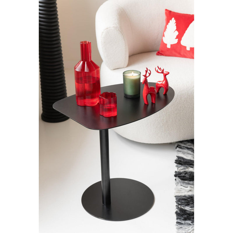 Bijzettafel Zwart Ijzer 40x55 cm-Bijzettafels-J-Line