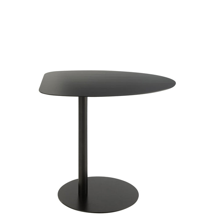 Bijzettafel Zwart Ijzer 40x55 cm-Bijzettafels-J-Line