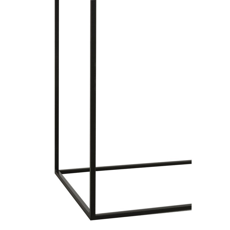 Bijzettafel Zwart Ijzer Rechthoekig 35x105 cm-Bijzettafels-J-Line