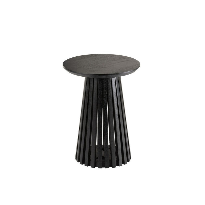 Bijzettafel Zwart Mdf S 40 cm 40x40x52 cm-Bijzettafels-J-Line