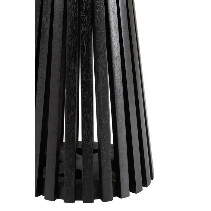 Bijzettafel Zwart Mdf S 40 cm-Bijzettafels-J-Line