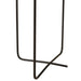 Bijzettafel Zwart Metaal 35 cm 35x35x50.5 cm-Bijzettafels-J-Line