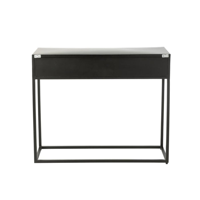 Bijzettafel Zwart ijzer 33x100 cm-Bijzettafels-J-Line