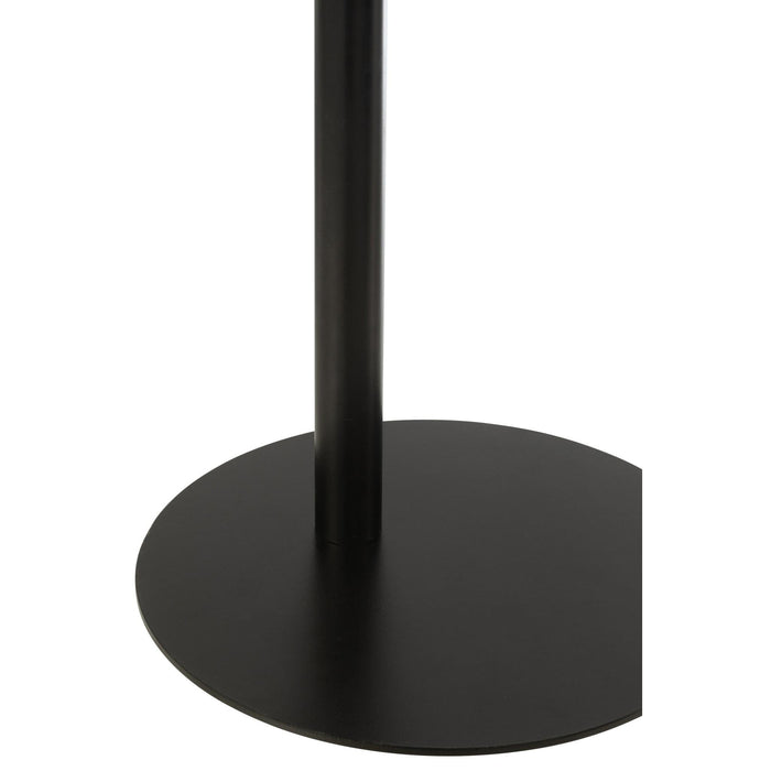 Bijzettafel Zwart ijzer 40x55 cm-Bijzettafels-J-Line