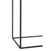 Bijzettafel Zwart ijzer Rechthoekig 35x105 cm-Bijzettafels-J-Line