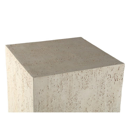 Bijzettafels Bijzettafel Chandar Crème MgO Rechthoekig Sidetable-Bijzettafels-PTMD