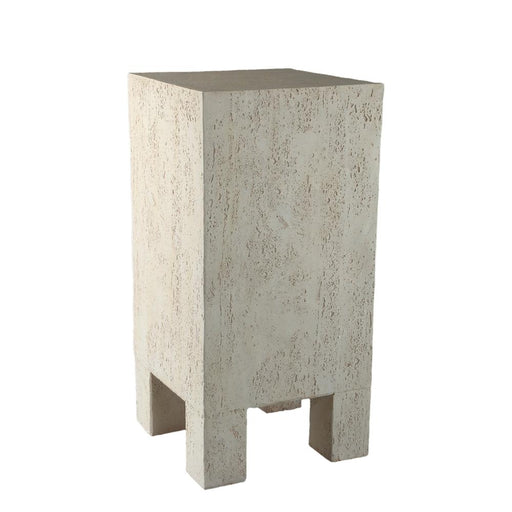 Bijzettafels Bijzettafel Chandar Crème MgO Rechthoekig Sidetable-Bijzettafels-PTMD
