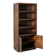 Boekenkast Brussel Bruin 90 cm 90x45x200 cm-Boekenkasten-Starfurn