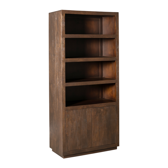 Boekenkast Brussel Bruin - 90 cm-Boekenkasten-Starfurn