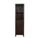 Boekenkast Dallas Bruin Mangohout 55 cm-Boekenkasten-Creating Home