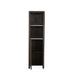 Boekenkast Dallas Bruin Mangohout 55 cm-Boekenkasten-Creating Home