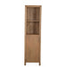 Boekenkast Dallas Naturel Mangohout 55 cm-Boekenkasten-Creating Home