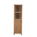 Boekenkast Dallas Naturel Mangohout 55 cm-Boekenkasten-Creating Home