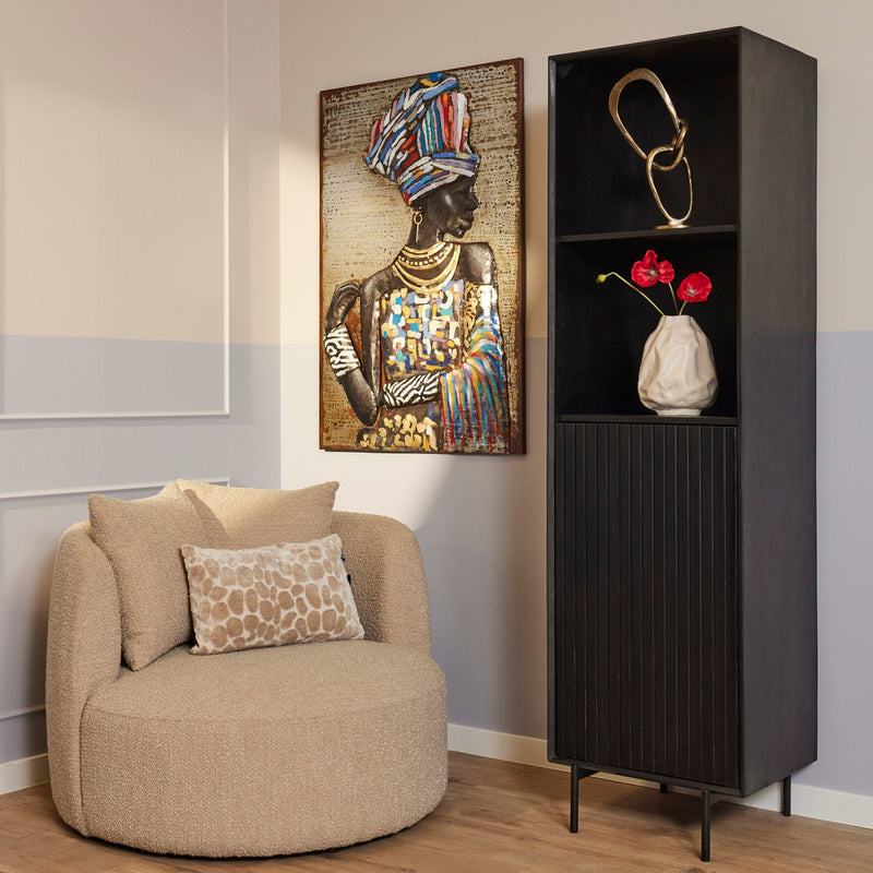 Boekenkast Madison 55 cm 55x45x200 cm-Boekenkasten-Starfurn