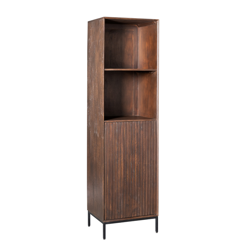 Boekenkast Madison Bruin 55 cm 55x45x200 cm-Boekenkasten-Starfurn