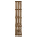 Boekenkast Naturel Recycled hout 35x88 cm-Boekenkasten-J-Line