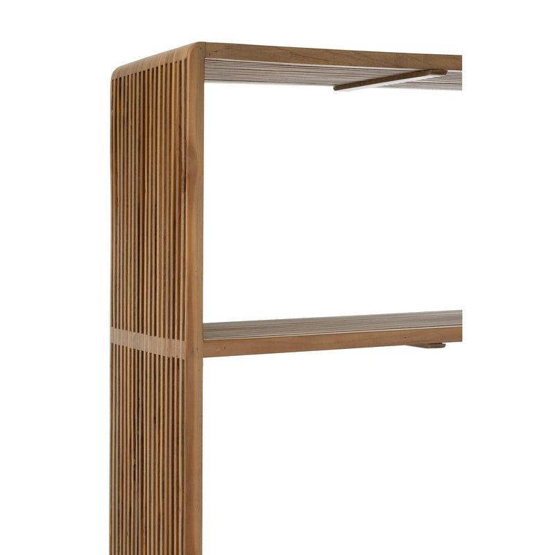 Boekenkast Naturel Recycled hout 35x88 cm-Boekenkasten-J-Line