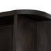 Boekenkast Novero Eikenhout fineer Bruin 145x40x220 cm-Boekenkasten-Livingfurn