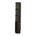 Boekenkast Novero Eikenhout fineer Bruin 145x40x220 cm-Boekenkasten-Livingfurn
