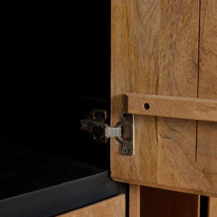 Boekenkast RichWood - 60 cm - Naturel - Metaal - STF-3510-Boekenkasten-Starfurn