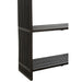 Boekenkast Zwart Recycled hout 35x88 cm-Boekenkasten-J-Line