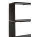 Boekenkast Zwart Recycled hout 35x88 cm-Boekenkasten-J-Line