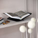 Boekenstandaard ATALANTA Staal Zwart 36.6x24x10.5cm Spinder Design-Wandplanken-Spinder