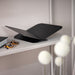 Boekenstandaard ATALANTA Staal Zwart 36.6x24x10.5cm Spinder Design-Wandplanken-Spinder