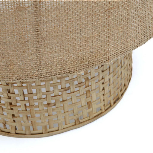 Bolly Jute Wandlamp - Naturel - M-Wandlampen-Bazar Bizar