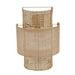 Bolly Jute Wandlamp - Naturel - M-Wandlampen-Bazar Bizar