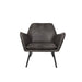 Bon Fauteuil Donkergrijs-Fauteuils-Creating Home