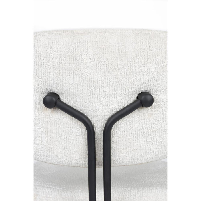 Bouton Stoel Off White-Eetkamerstoelen-Creating Home