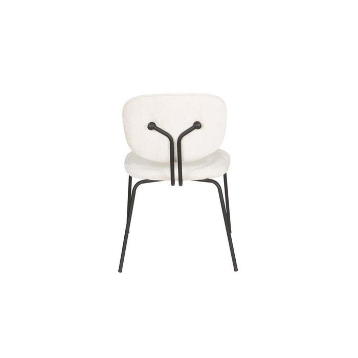 Bouton Stoel Off White-Eetkamerstoelen-Creating Home