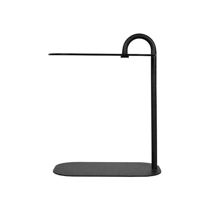Brix 3-zitsbank Glas Zwart 30x48 cm-Bijzettafels-Livingfurn
