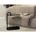 Brix 3-zitsbank Glas Zwart 30x48 cm-Bijzettafels-Livingfurn