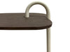 Brix Bijzettafel Mangohout Beige 30x48 cm-Livingfurn