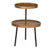 Brix Bijzettafel Mangohout Naturel hout 45 cm-Bijzettafels-Livingfurn