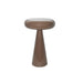 Brix Bijzettafel Metaal Bruin 36 cm 36x36x57 cm-Bijzettafels-Livingfurn