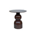 Brix Bijzettafel Metaal Bruin 49 cm 49.5x49.5x52.5 cm-Bijzettafels-Livingfurn