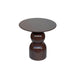 Brix Bijzettafel Metaal Bruin 49 cm-Bijzettafels-Livingfurn