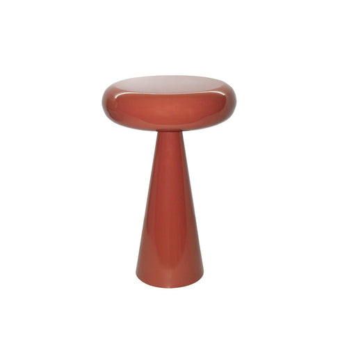 Brix Bijzettafel Metaal Oranje 36 cm 36x36x57 cm-Bijzettafels-Livingfurn