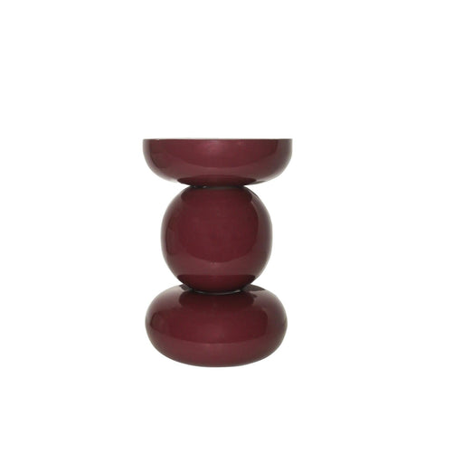 Brix Bijzettafel Metaal Paars 33 cm 33x33x50 cm-Bijzettafels-Livingfurn