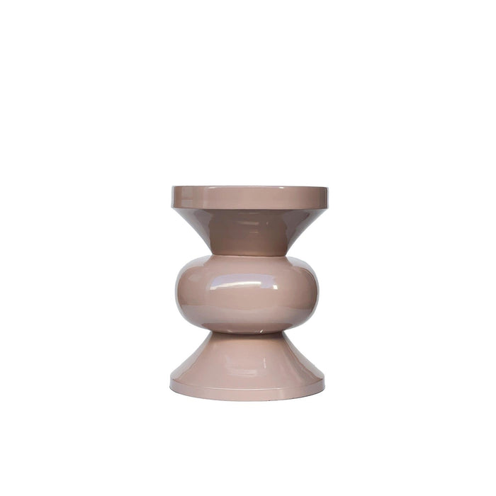 Brix Bijzettafel Metaal Roze 36 cm 36x36x47 cm-Bijzettafels-Livingfurn