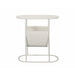 Brix Bijzettafel Metaal Wit 53x24 cm-Bijzettafels-Livingfurn