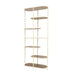 Brix Eettafel Glas Crème wit 85x35x190 cm-Eettafels-Livingfurn