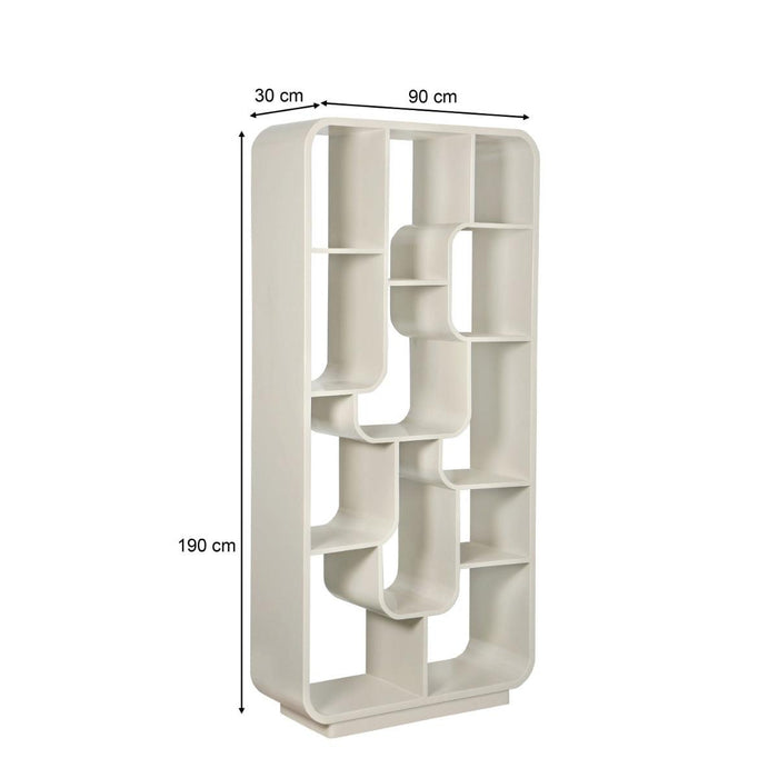 Brix Eettafel Logan Wit 90 cm-Eettafels-Livingfurn