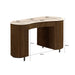 Brix Eettafel Mangohout Beige 136x60 cm - Beige, bruin-Eettafels-Livingfurn