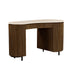 Brix Eettafel Mangohout Beige 136x60 cm - Beige, bruin-Eettafels-Livingfurn